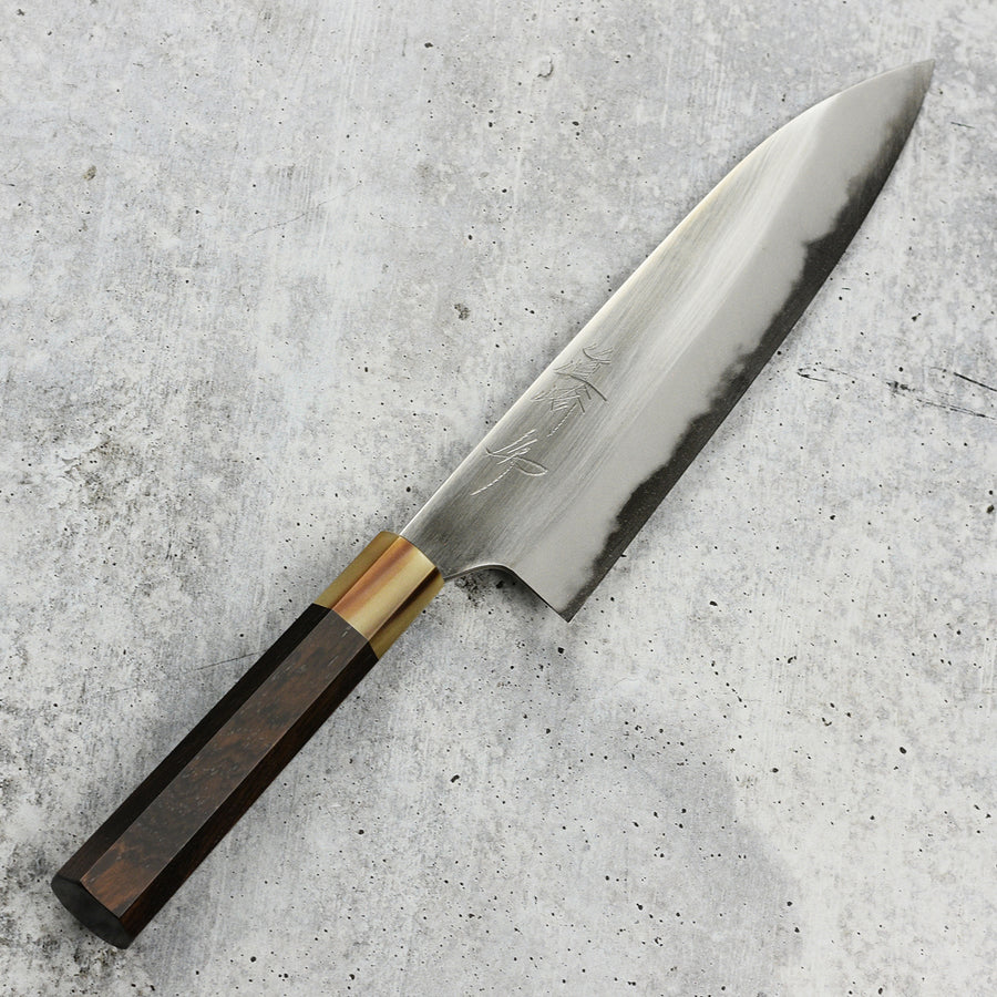 Mazaki Shirogami #2 Migaki 8.25" Gyuto