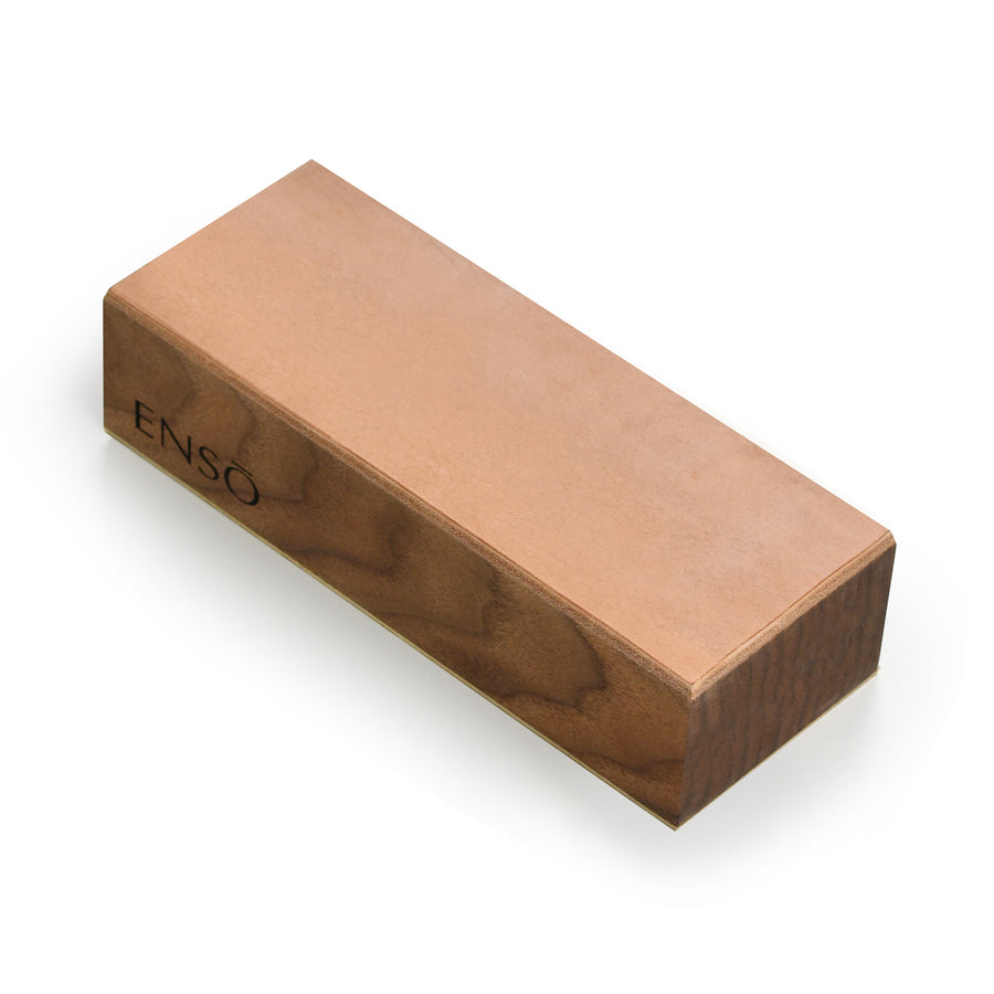 Enso Double Sided Leather Stropping Block