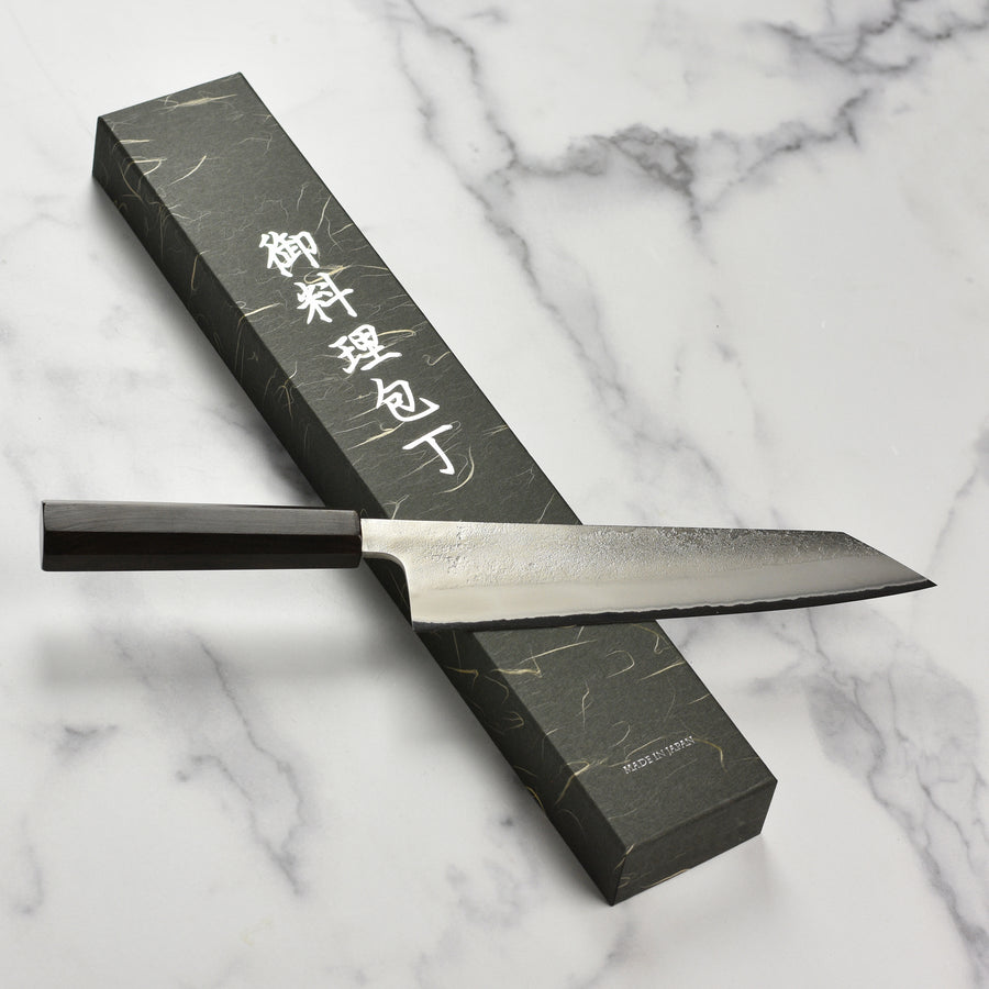 Yoshikane Shirogami #2 Nashiji Stainless Clad 9.4" Kiritsuke