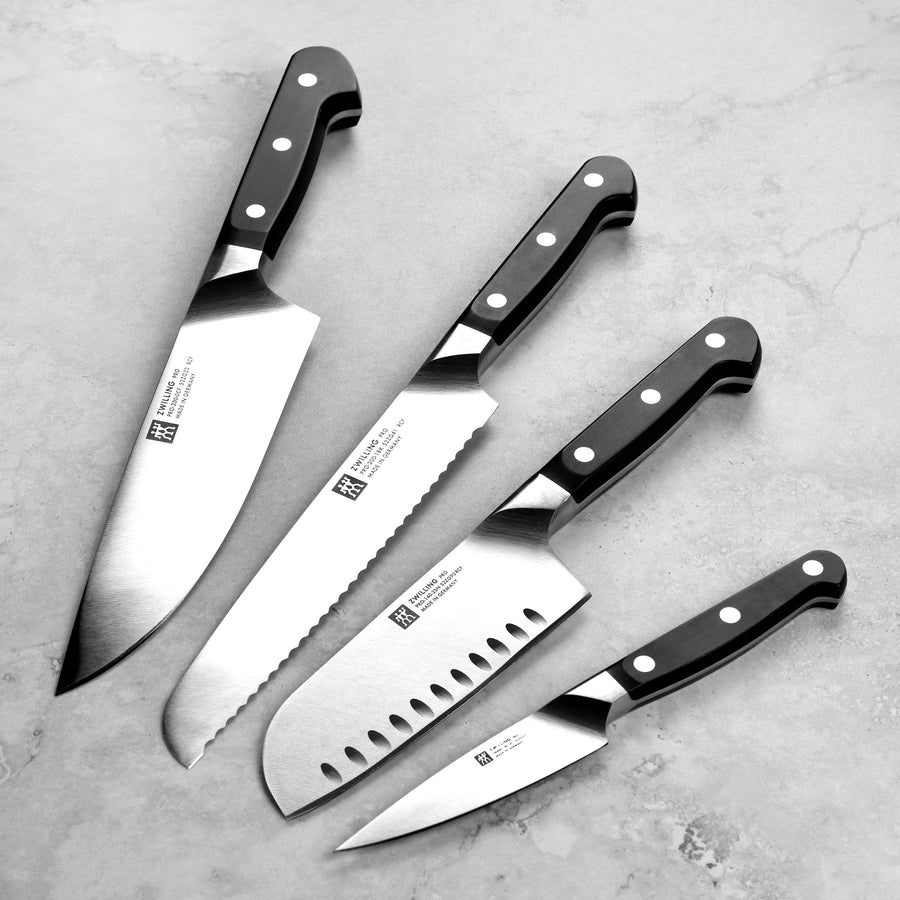 Zwilling Pro 5 Piece Magnetic Knife Block Set