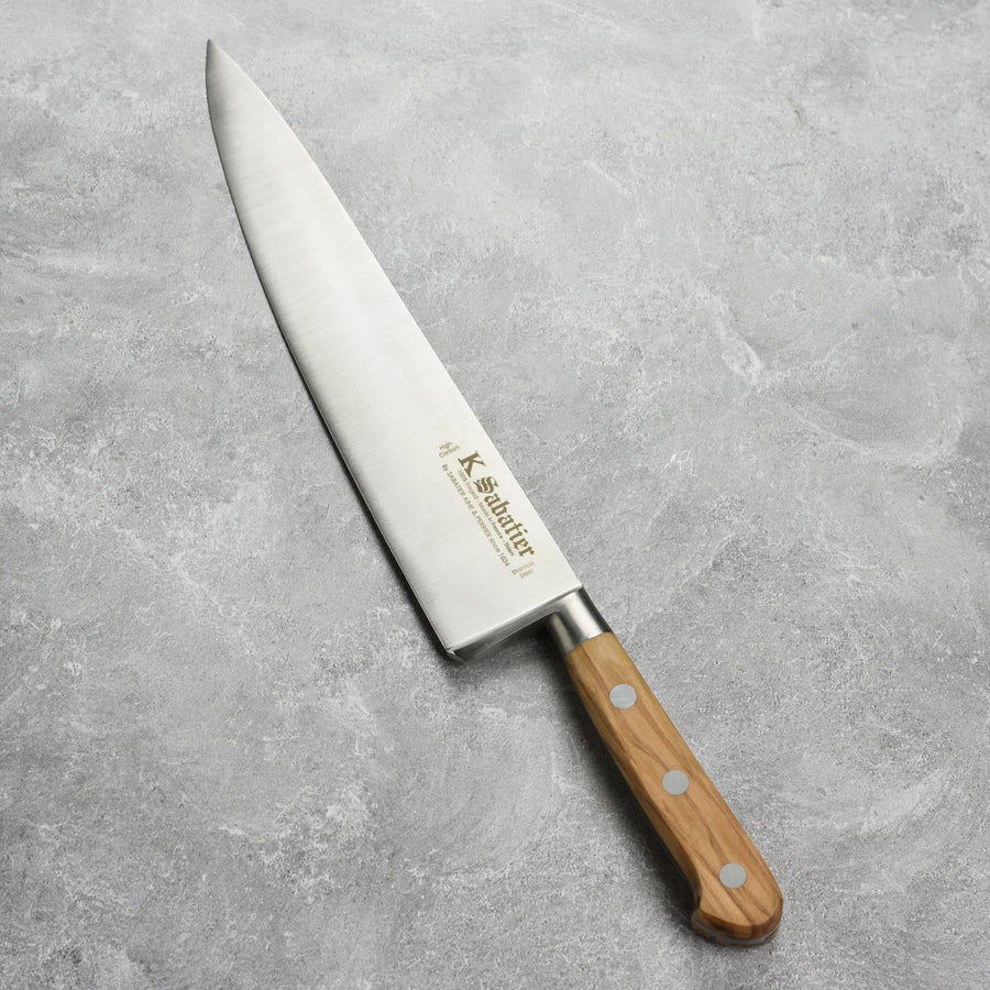 K Sabatier Olive Wood 10" Chef's Knife