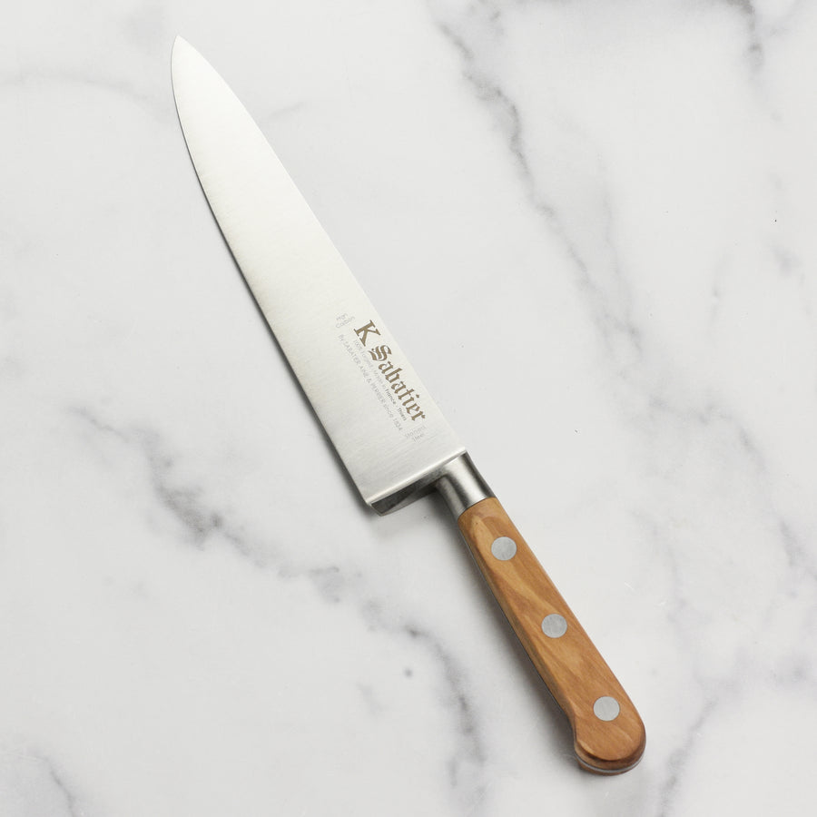 K Sabatier Olive Wood 8" Chef's Knife