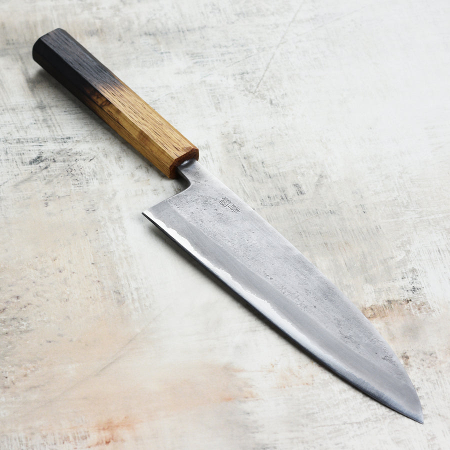 Motokyuuichi Aogami #2 Nashiji Stainless Clad 8.25" Gyuto