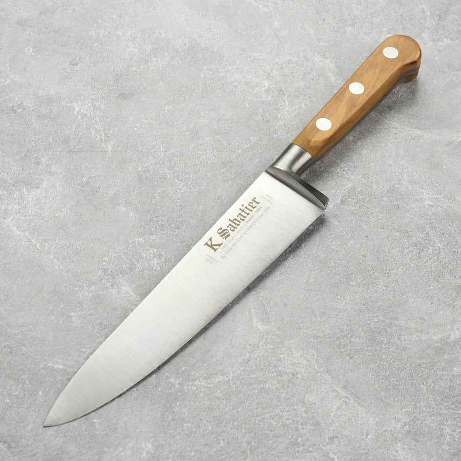 K Sabatier Olive Wood 8" Chef's Knife