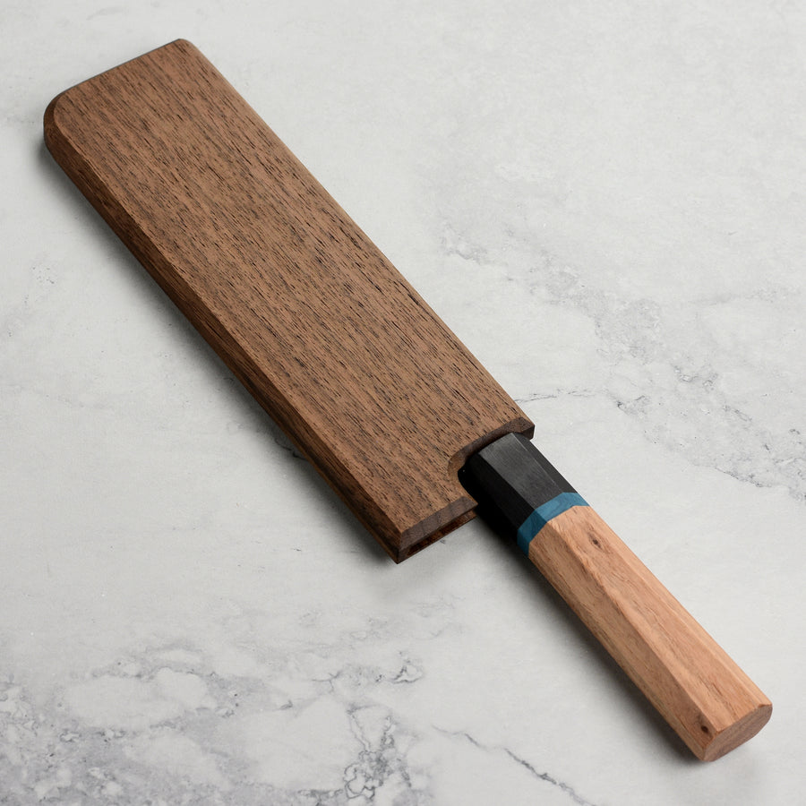 Walnut Magnetic Saya for 7" Nakiri