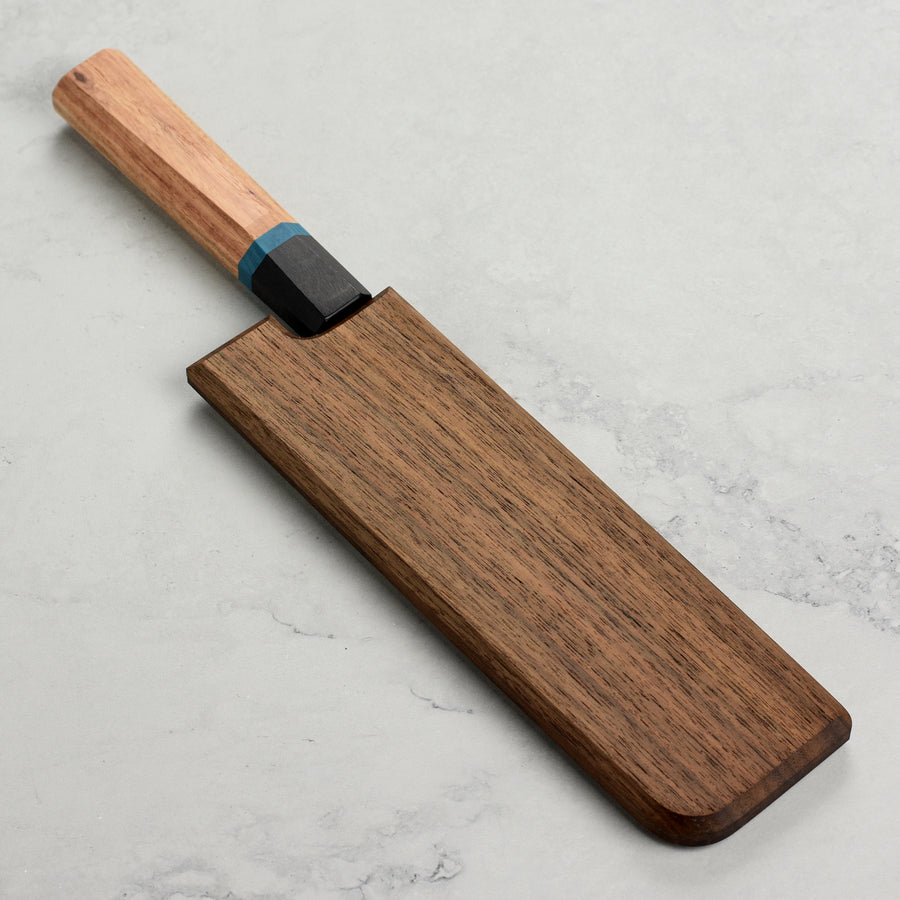 Walnut Magnetic Saya for 7" Nakiri
