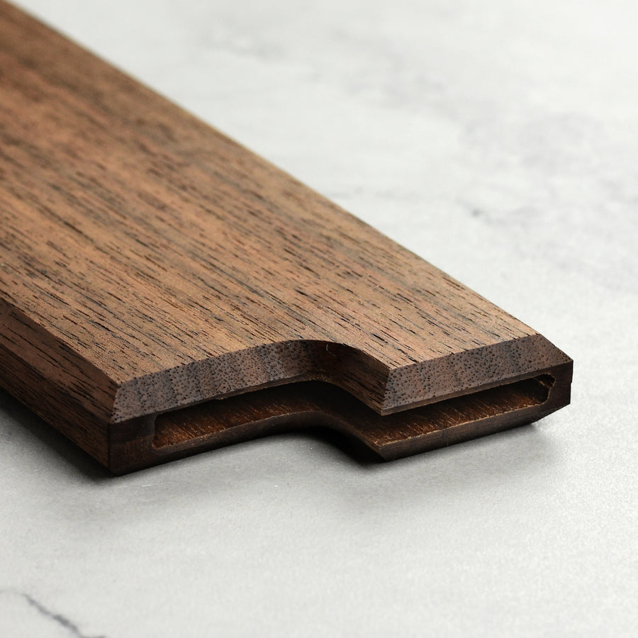Walnut Magnetic Saya for 7" Nakiri