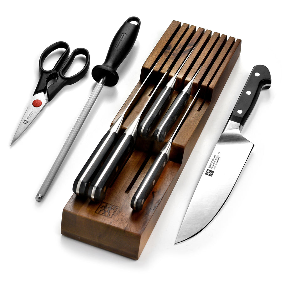 Zwilling Pro 9 Piece In-Drawer Knife Set