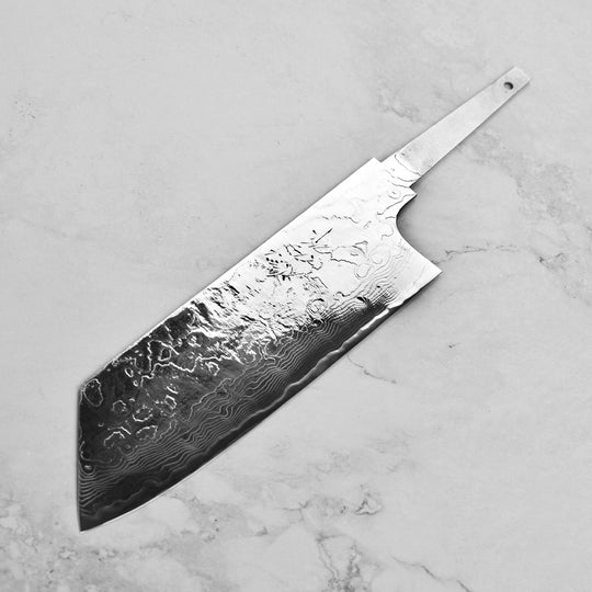 Hatono SG2 Sapphire Damascus 7" Bunka - BLADE ONLY