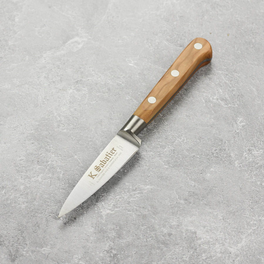 K Sabatier Olive Wood 2.75" Paring Knife