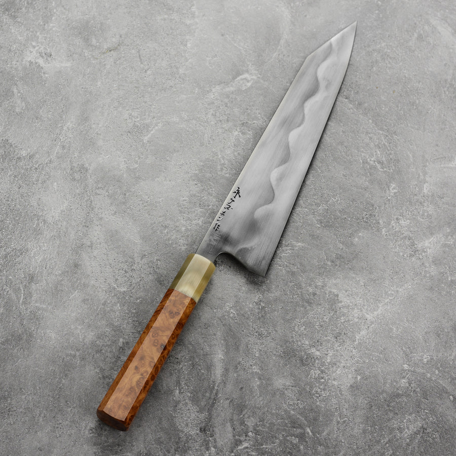 Keskin Carbon Steel 9" Kiritsuke Gyuto with Saya