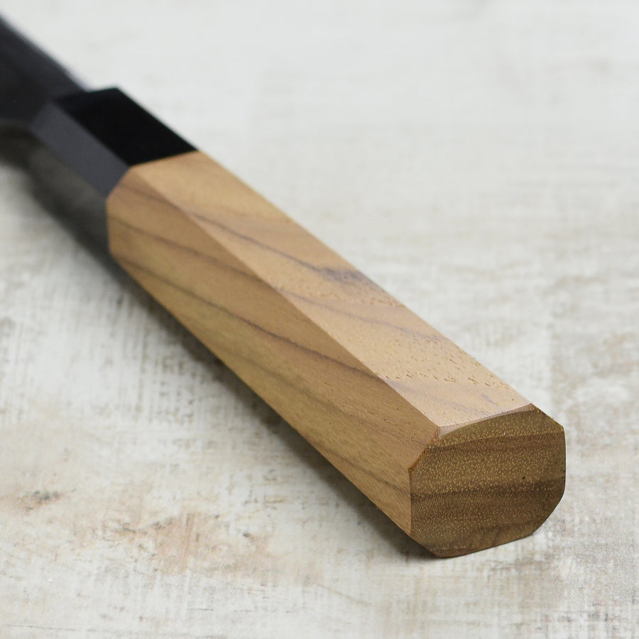 Hatsukokoro Shirasagi Aogami #2 Kurouchi Single Bevel 10.6" Kiritsuke Yanagiba