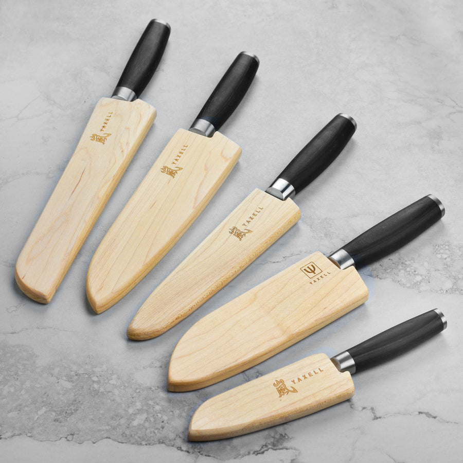 Yaxell Taishi 5 Piece Knife Set with Sheaths