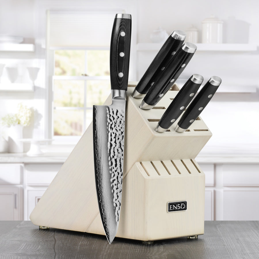 Enso HD 6 Piece Knife Block Set