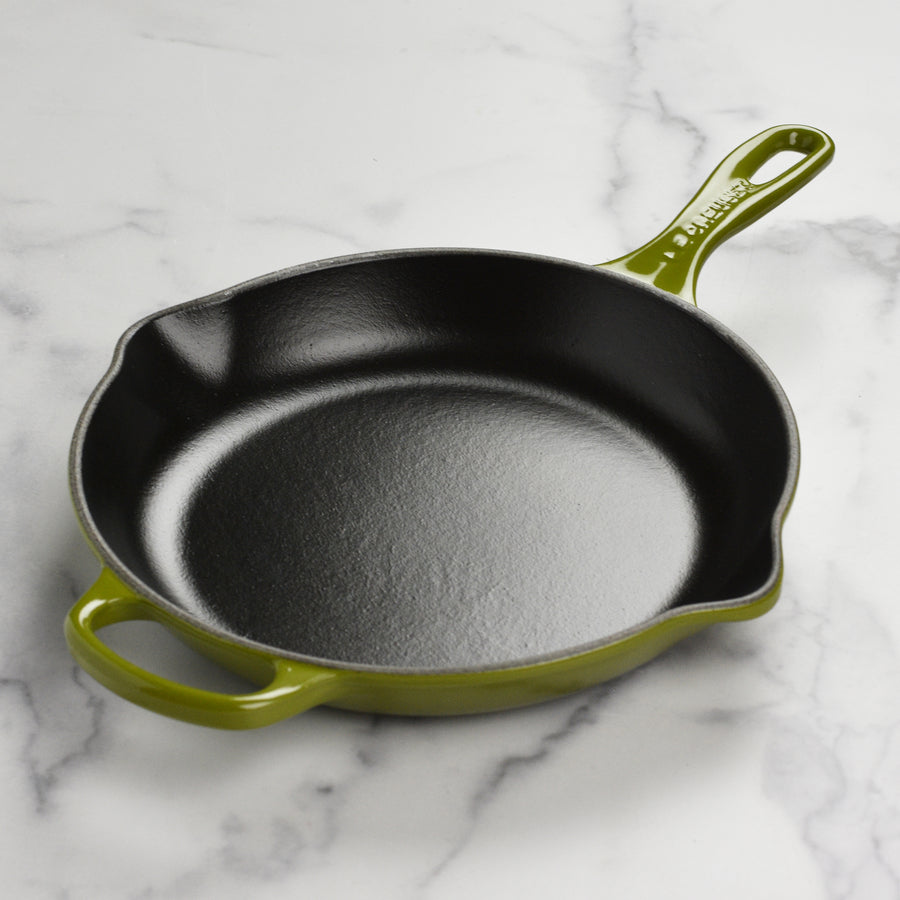 Le Creuset Signature Cast Iron 10.25" Olive Skillet