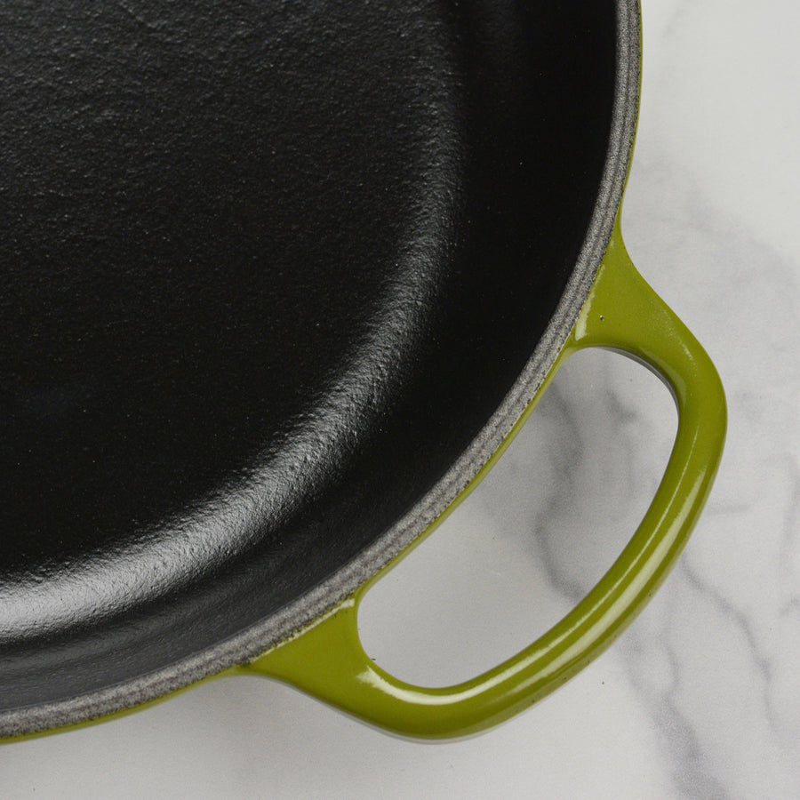 Le Creuset Signature Cast Iron 10.25" Olive Skillet