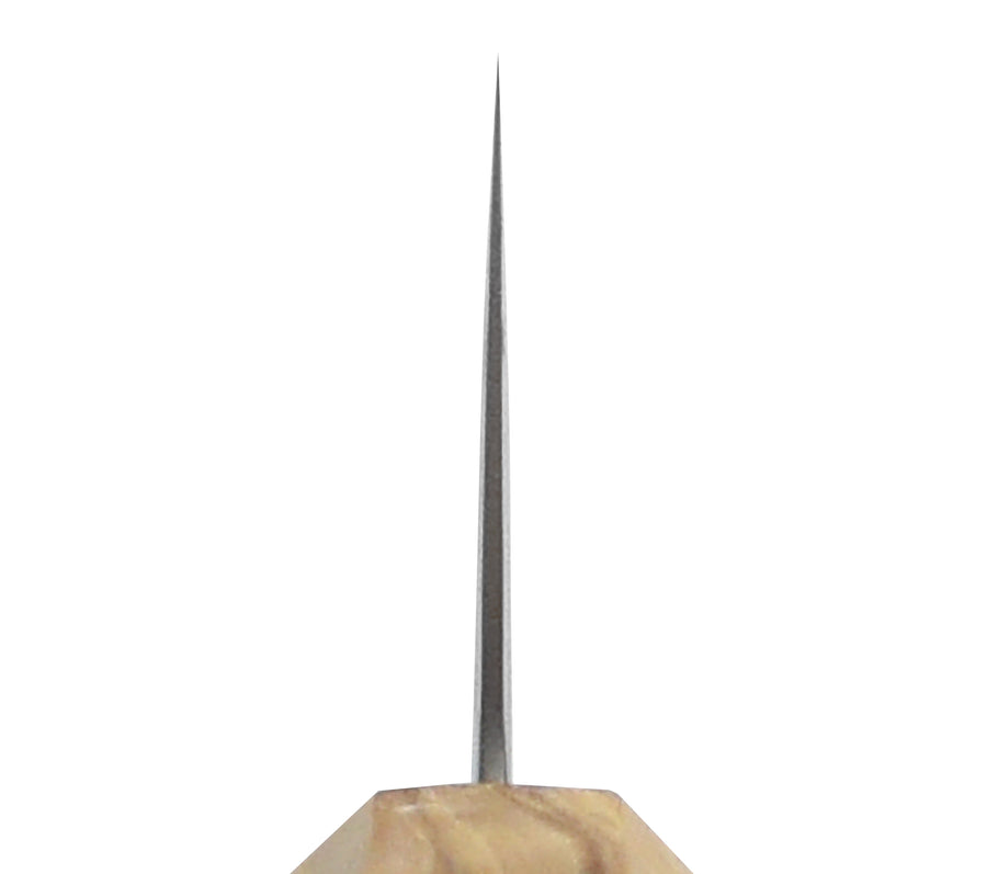 Hatsukokoro Hikari SLD 7" Santoku, Olivewood
