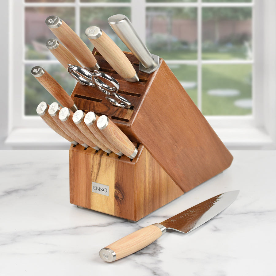 Enso Hizashi 14 Piece Knife Block Set