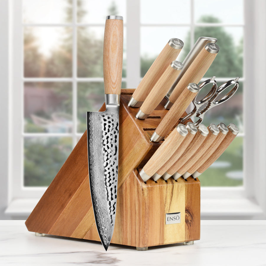 Enso Hizashi 14 Piece Knife Block Set