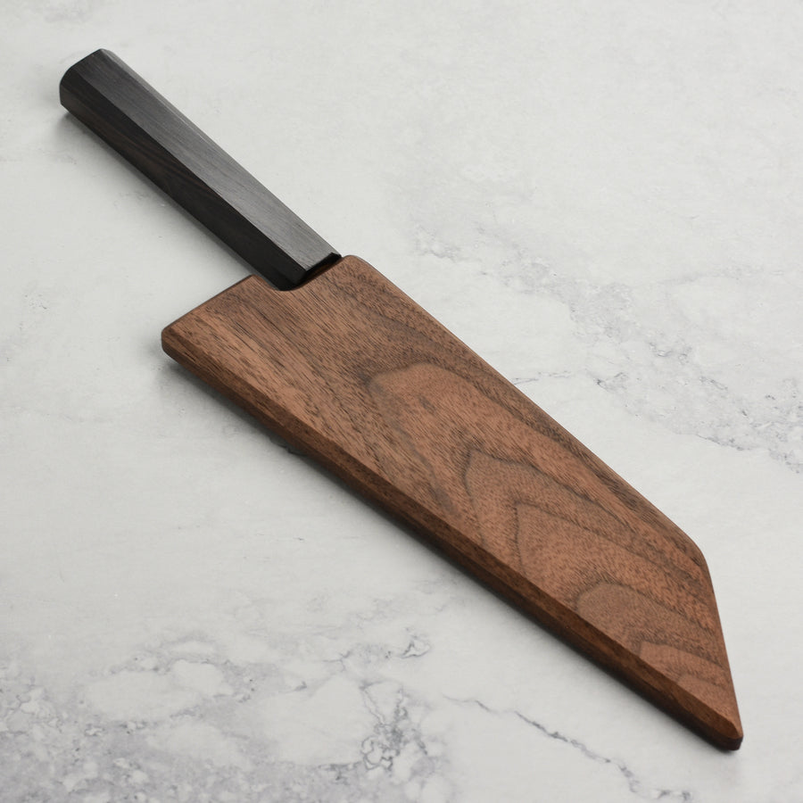 Walnut Magnetic Saya for 7" Bunka Knife