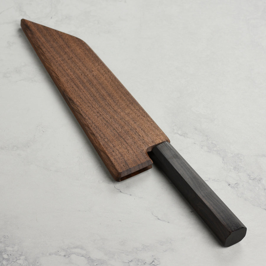 Walnut Magnetic Saya for 7" Bunka Knife