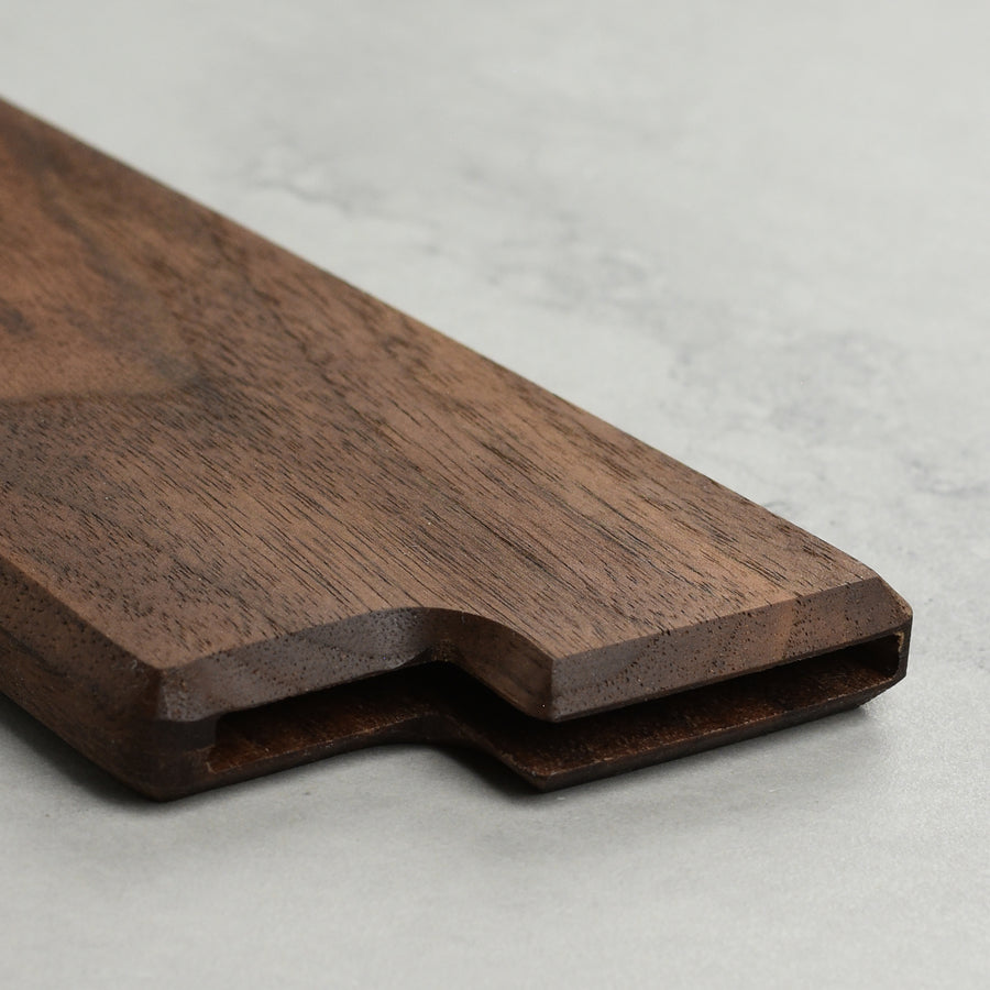 Walnut Magnetic Saya for 7" Bunka Knife