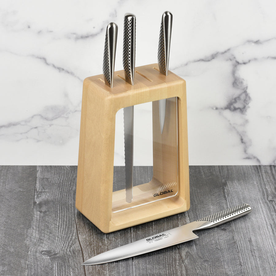Global Hashira 5 Piece Knife Block Set