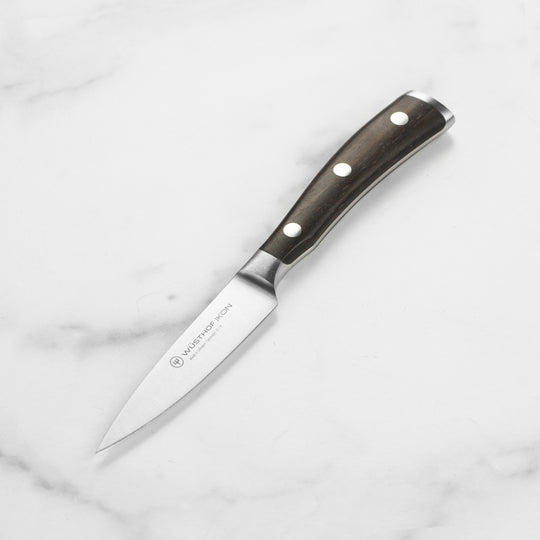Wusthof Ikon Blackwood 3.5" Paring Knife