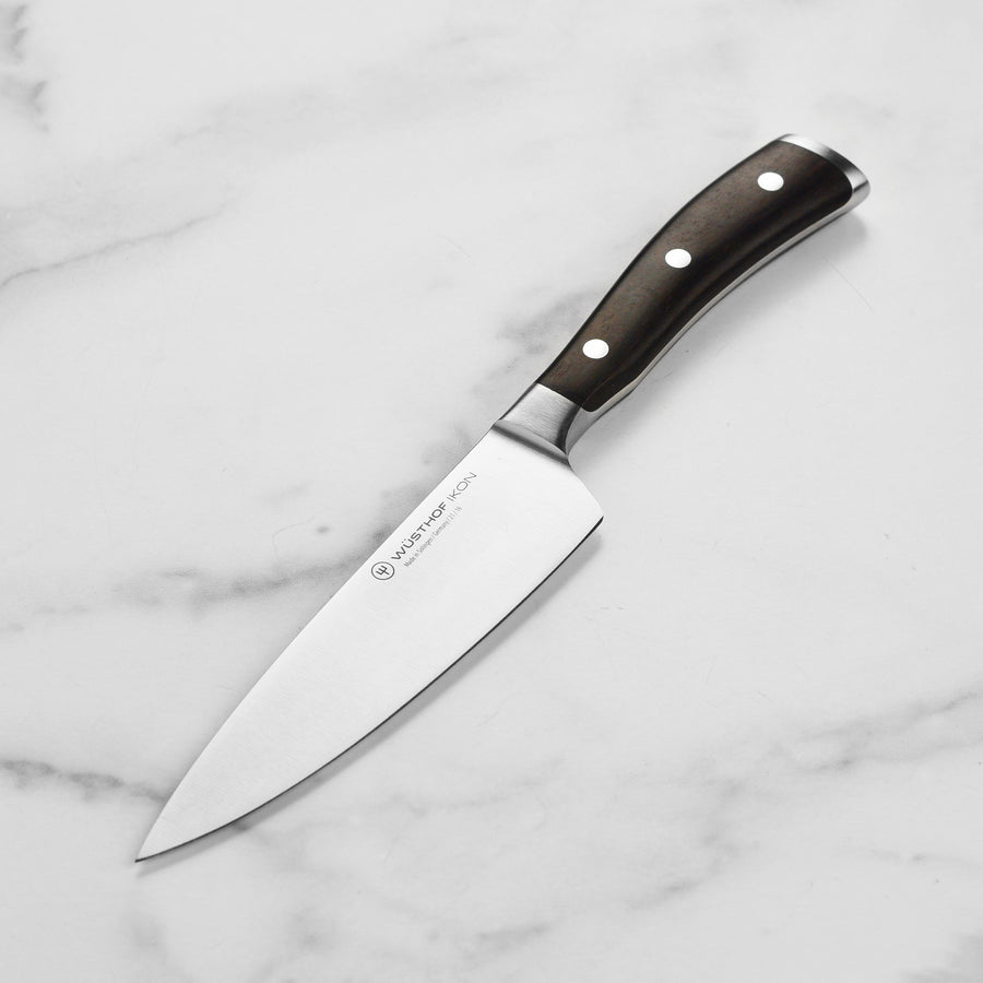 Wusthof Ikon Blackwood 6" Chef's Knife