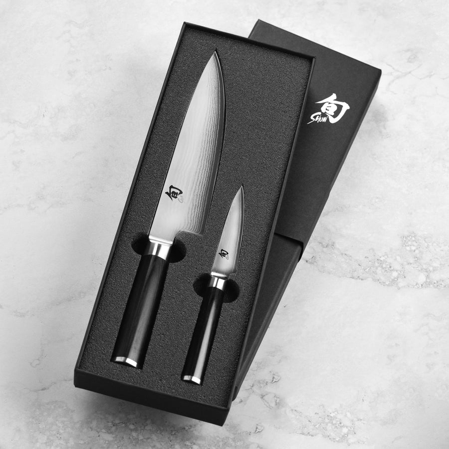 Shun Classic Chef's & Paring Knife Set
