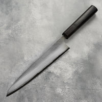 としき Yoshikane Shirogami #2 Sujihiki Knife - 240mm Stainless Clad
