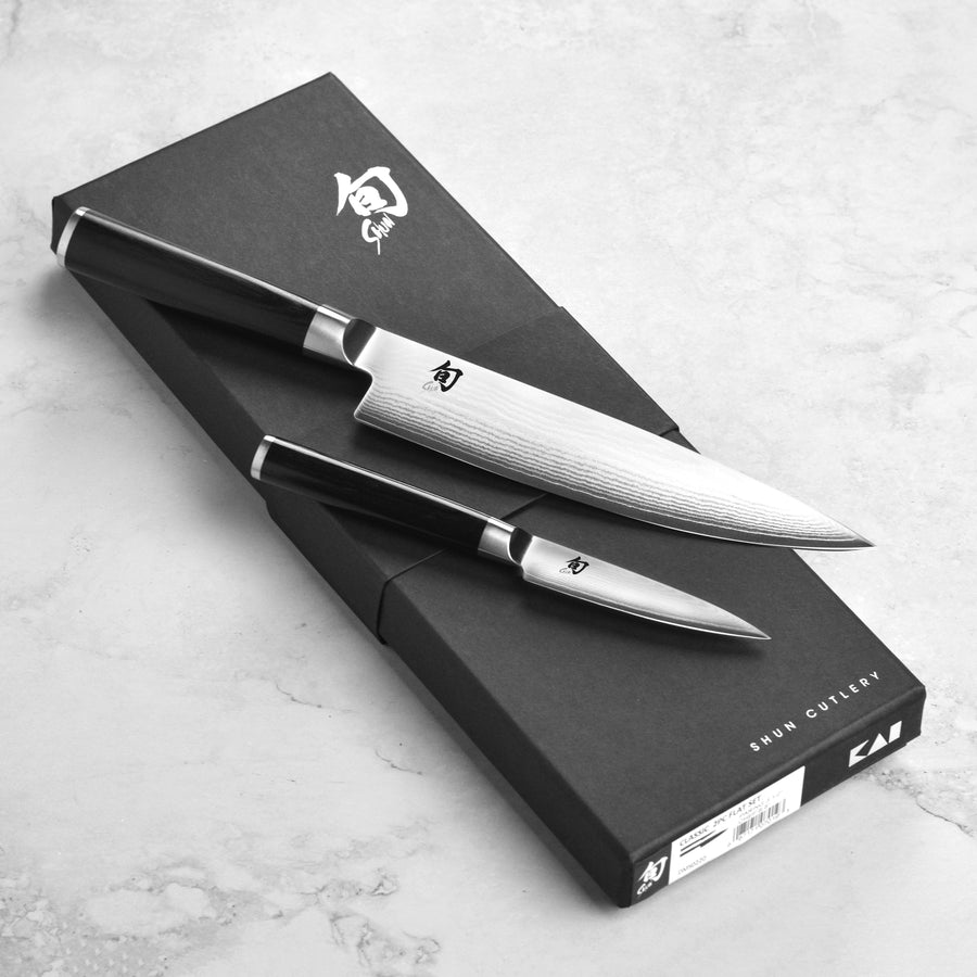 Shun Classic Chef's & Paring Knife Set