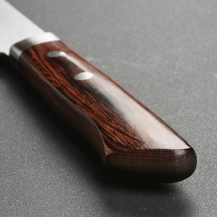 Masutani VG1 Nashiji 6.7" Nakiri, Brown Handle