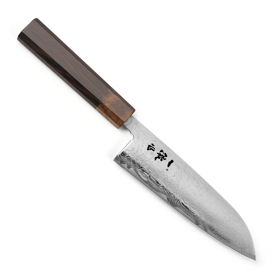 Ittetsu AUS10 Spiral Damascus 6.5" Santoku