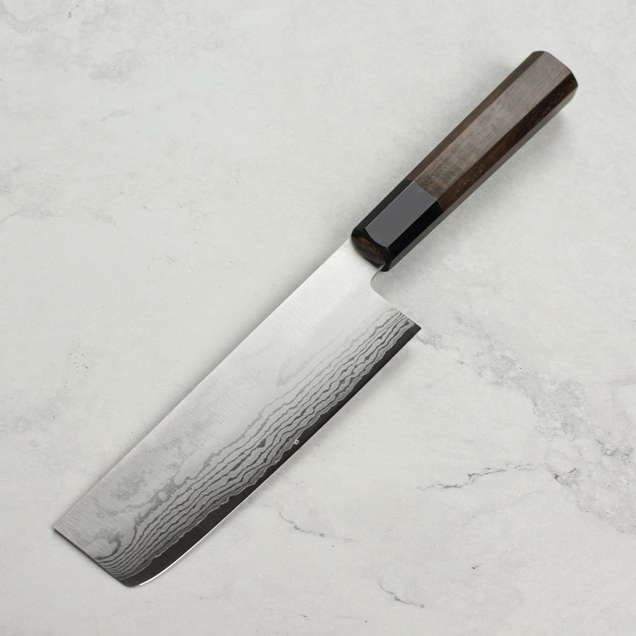 Shigeki Tanaka VG10 Damascus 6.5" Nakiri