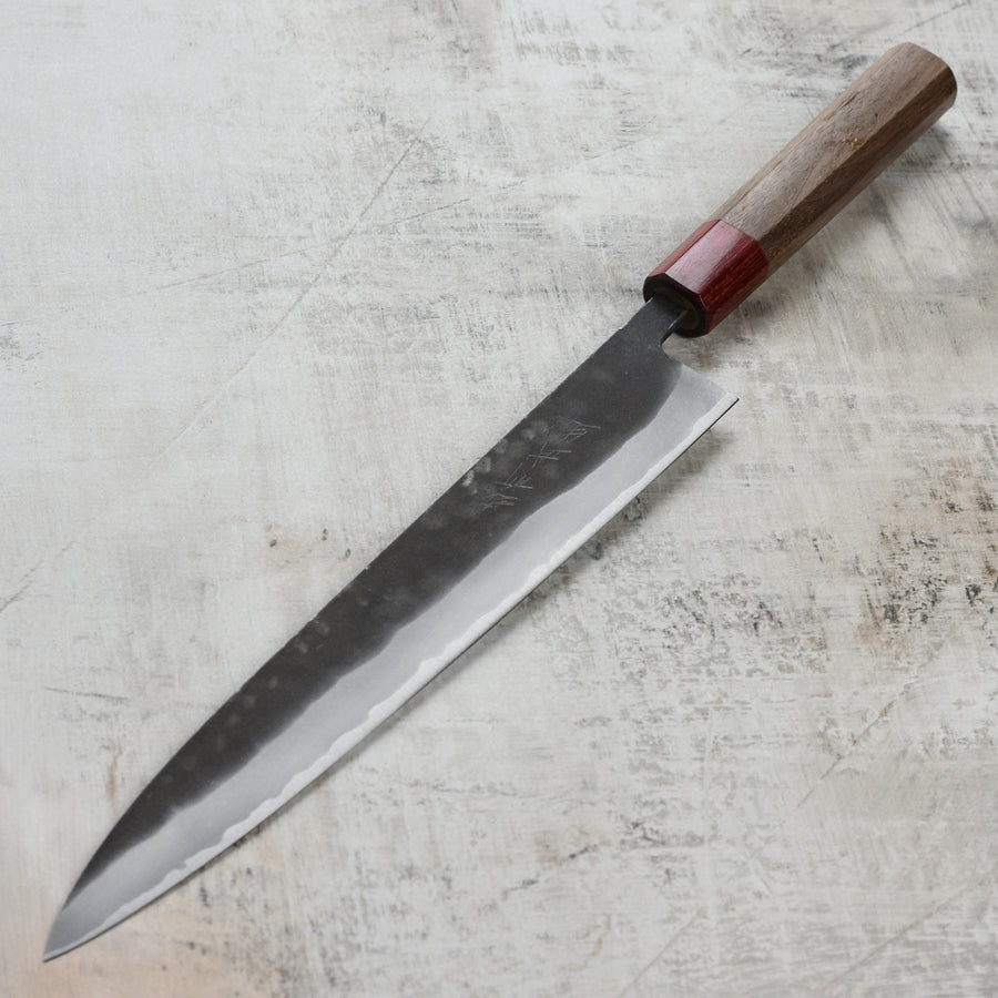 Kamo Aogami Super Kurouchi Stainless Clad 10.6" Sujihiki