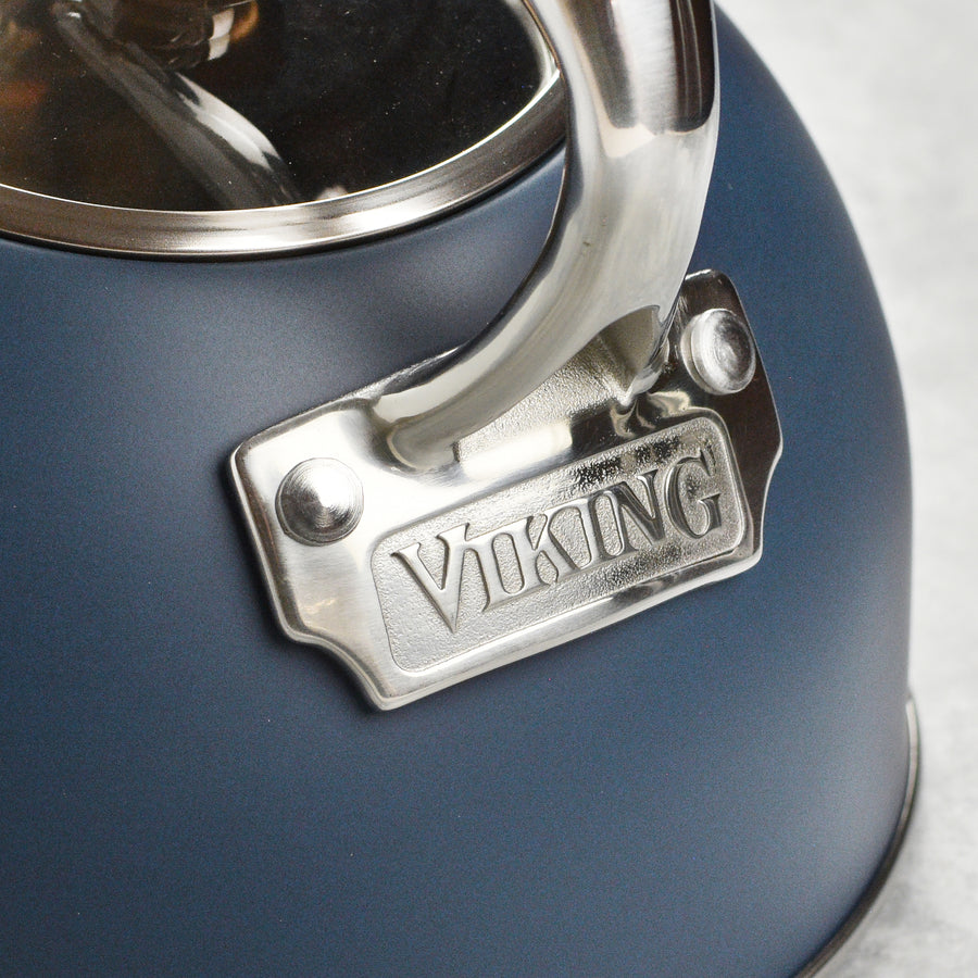 Viking 2.6-quart Slate Blue Stainless Steel Tea Kettle