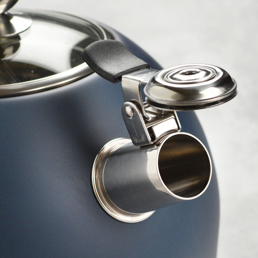 Viking 2.6-quart Slate Blue Stainless Steel Tea Kettle