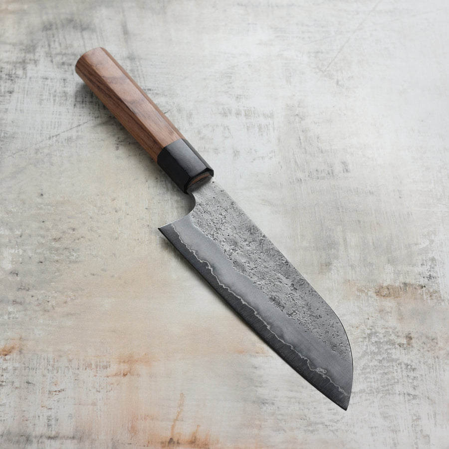 Matsubara Aogami #2 Nashiji Stainless Clad 6.5" Santoku