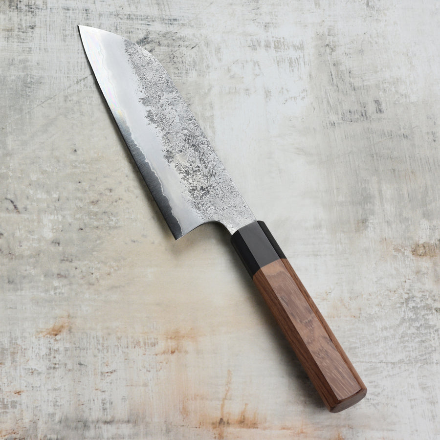 Matsubara Aogami #2 Nashiji Stainless Clad 6.5" Santoku