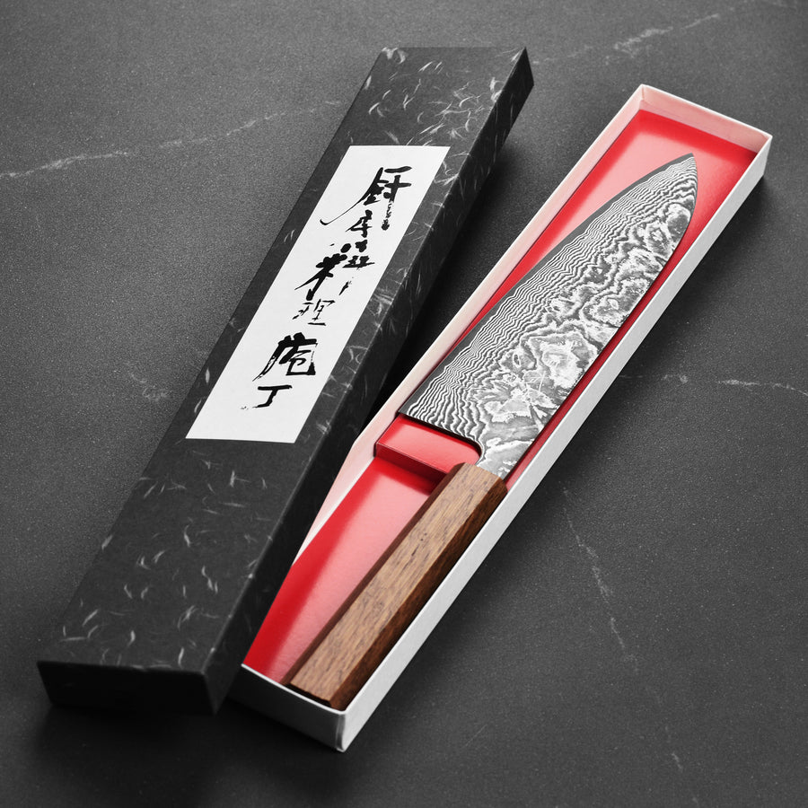 Shiro Kamo SG2 Kurozome Damascus 8.25" Gyuto