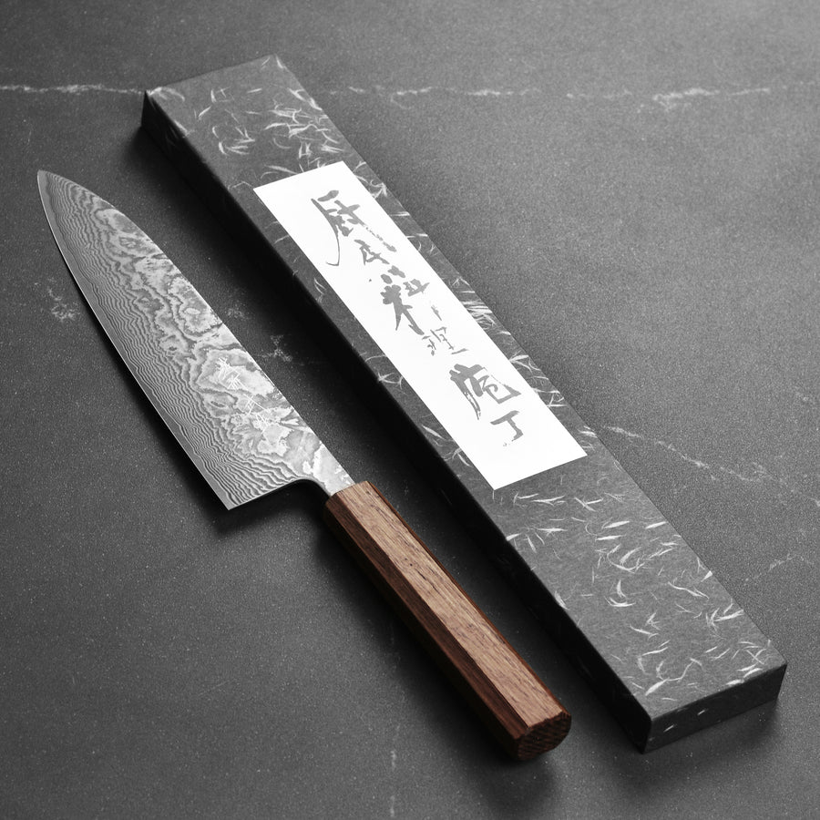 Shiro Kamo SG2 Kurozome Damascus 8.25" Gyuto