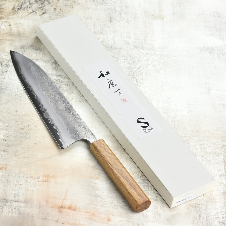 Matsubara Aogami #2 Nashiji Stainless Clad 9.4" Gyuto