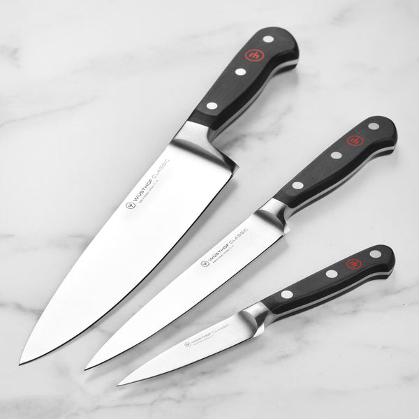 Wusthof Classic Knife Set - 3 Piece – Cutlery and More