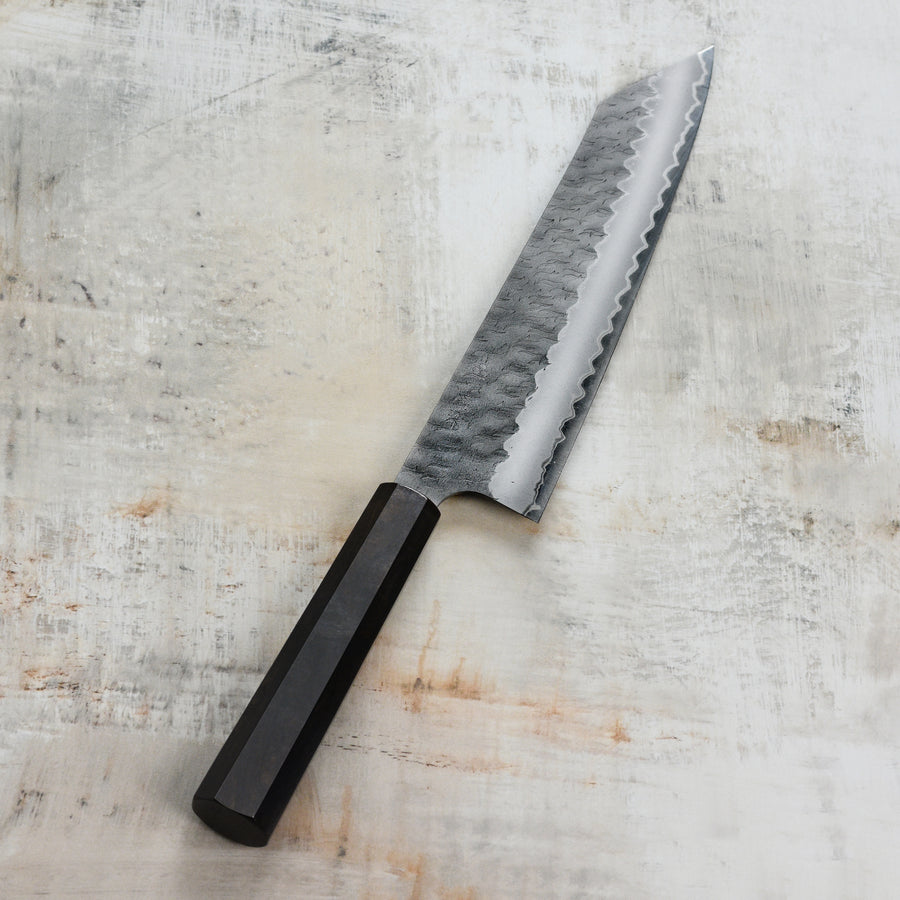 Nigara Kiritsuke Knife, Carbon Steel Blue Super