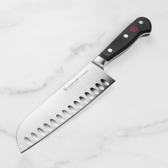 Wusthof Classic 7" Hollow Edge Santoku Knife