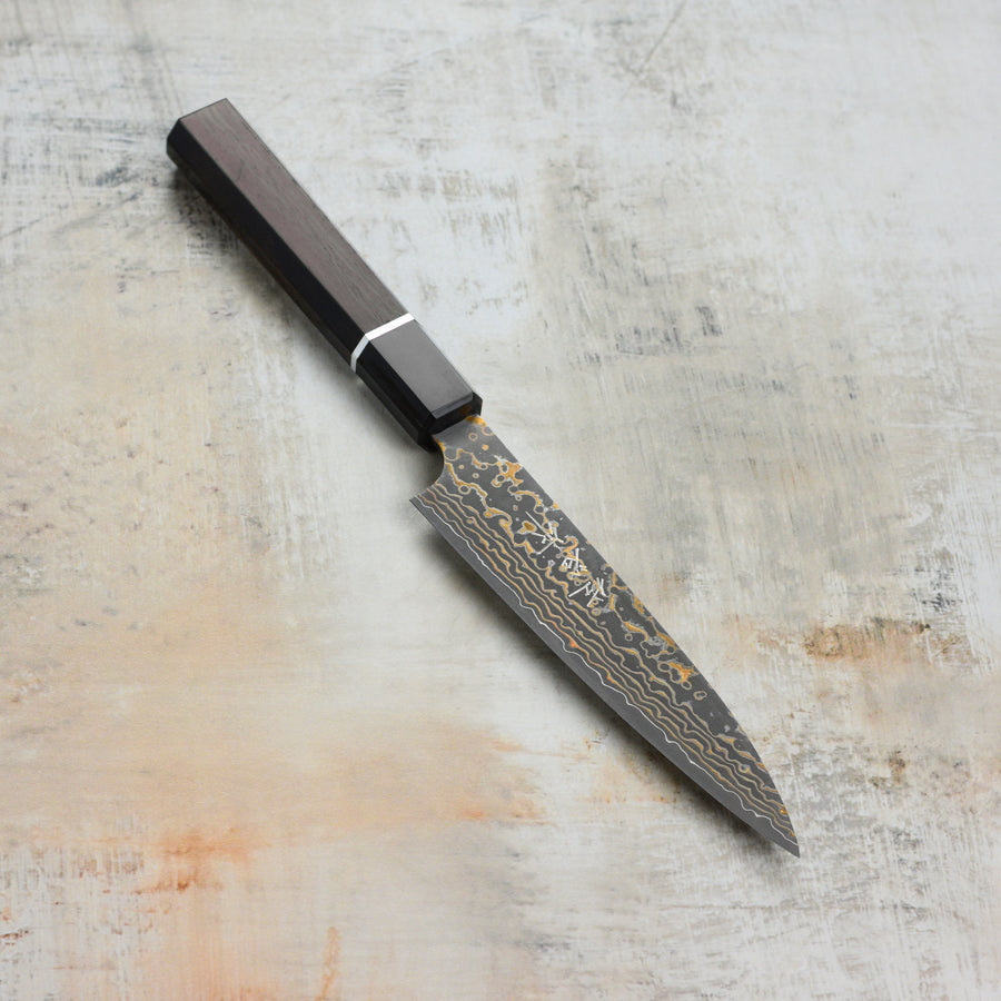 Saji Black Gold Damascus 5.9" Petty