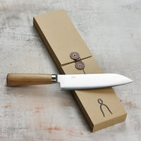 Tadafusa Hocho Kobo Santoku Knife, 170mm (6.7