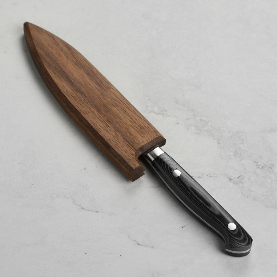 Walnut Magnetic Saya for 4.7" Petty