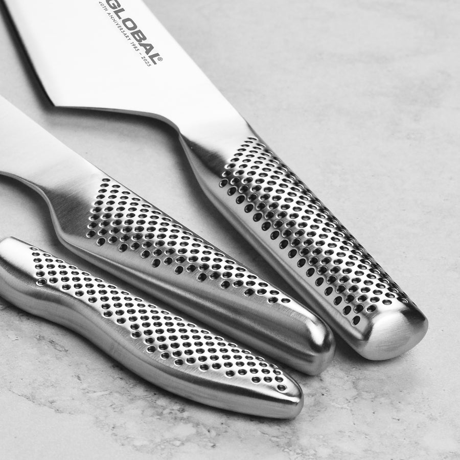 Global 40th Anniversary 3 Piece Knife Set